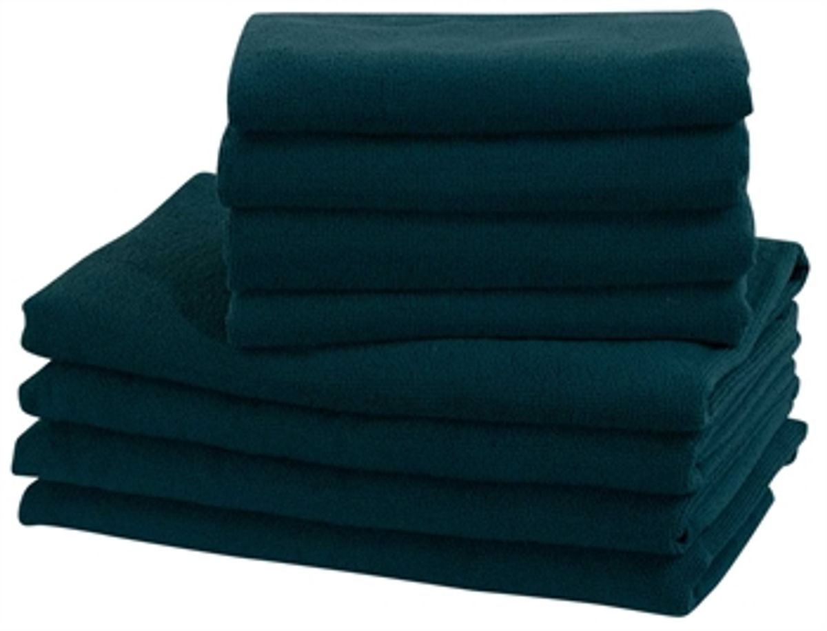 Microfiber håndklæder - 8 stk i pakke - Grøn - Letvægts håndklæder