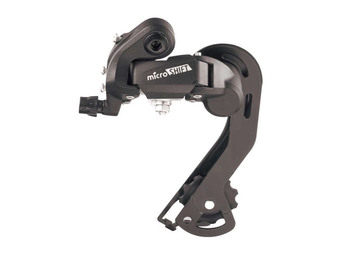 Microshift - Bagskifter til 6 eller 7 gears Shimano kassette - Lang laske - MTB/Trekking