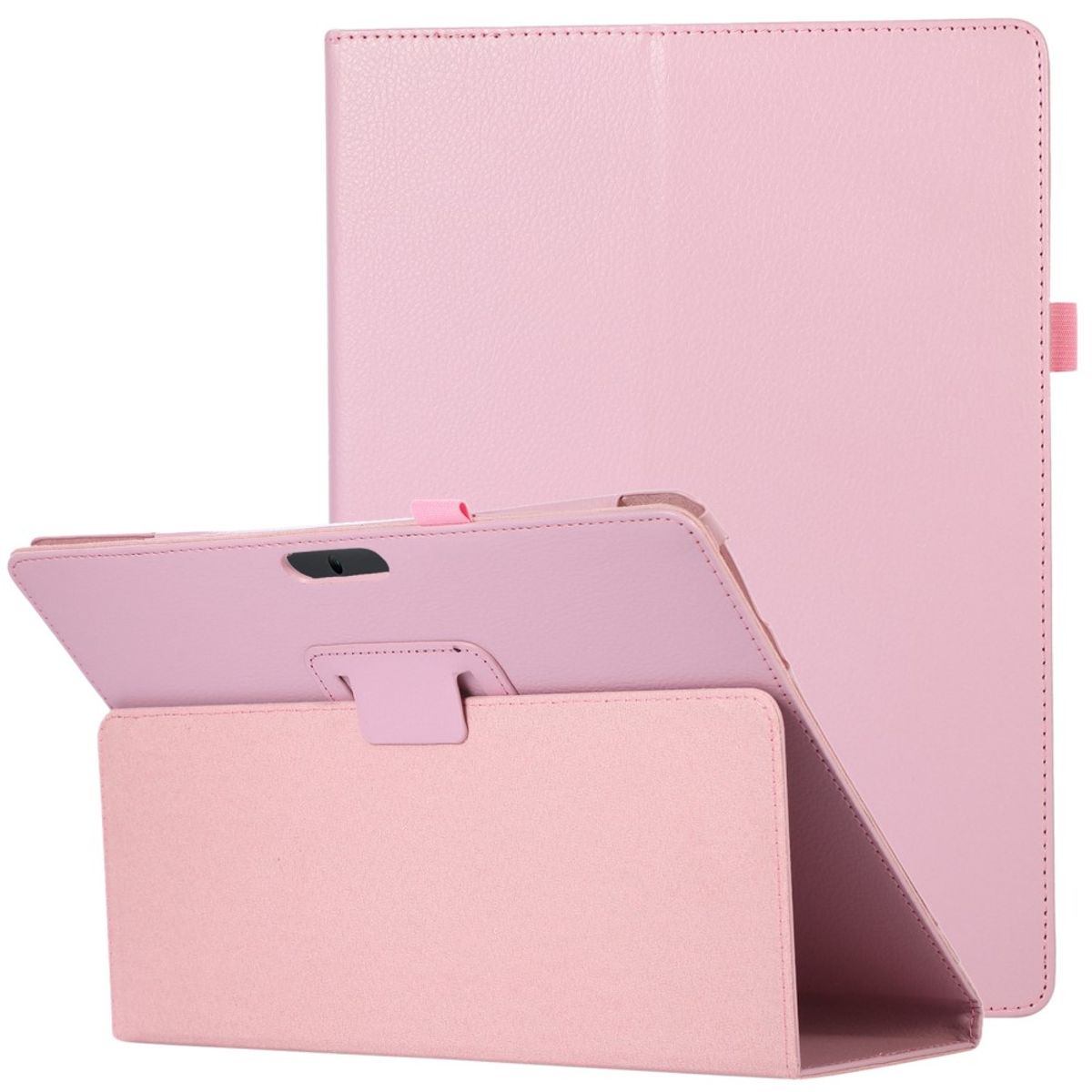 Microsoft Surface Pro 8 - Læder cover med håndfri visning - Pink