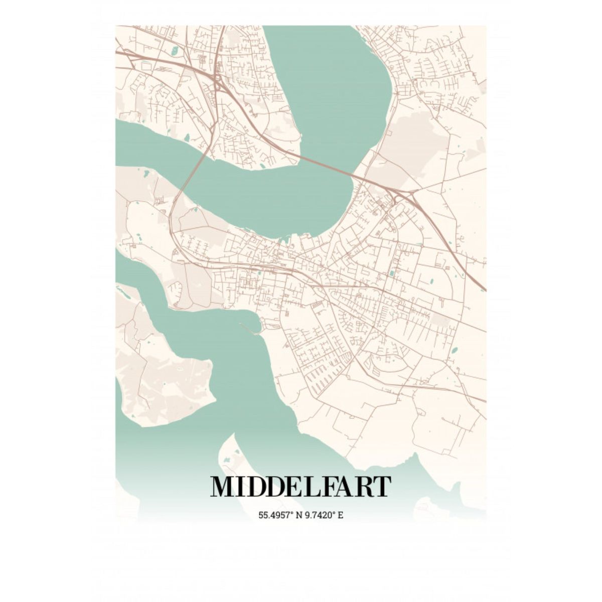 Middelfart 35x50 cm (B3)