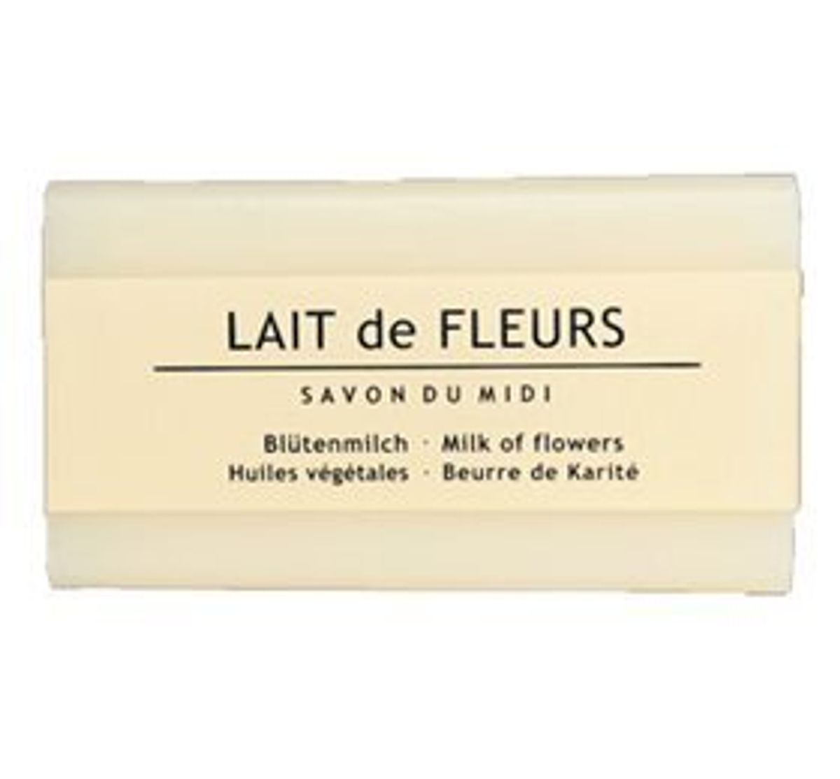 Midi sæbe Blomstermælk m sheasmør Vegan Lait de Fleurs, 100g.