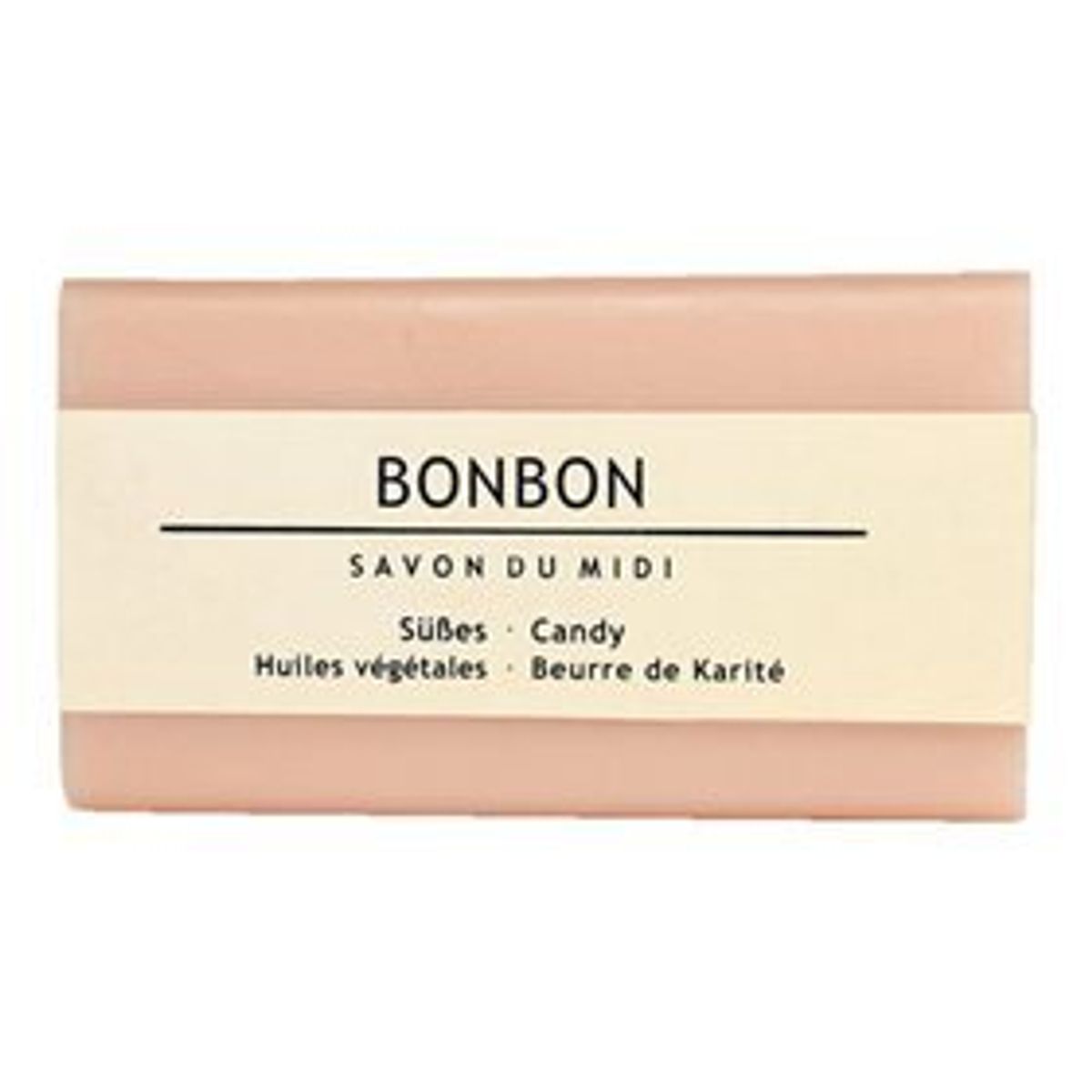 Midi sæbe med sheasmør BONBON Vegan, 100g.