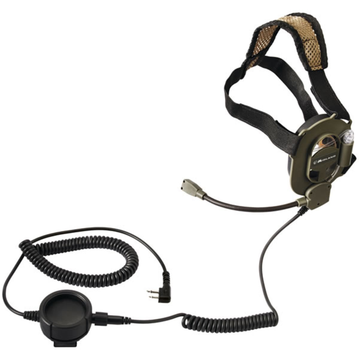 Midland Bow M Evo Militær Headset 2 pin Connector