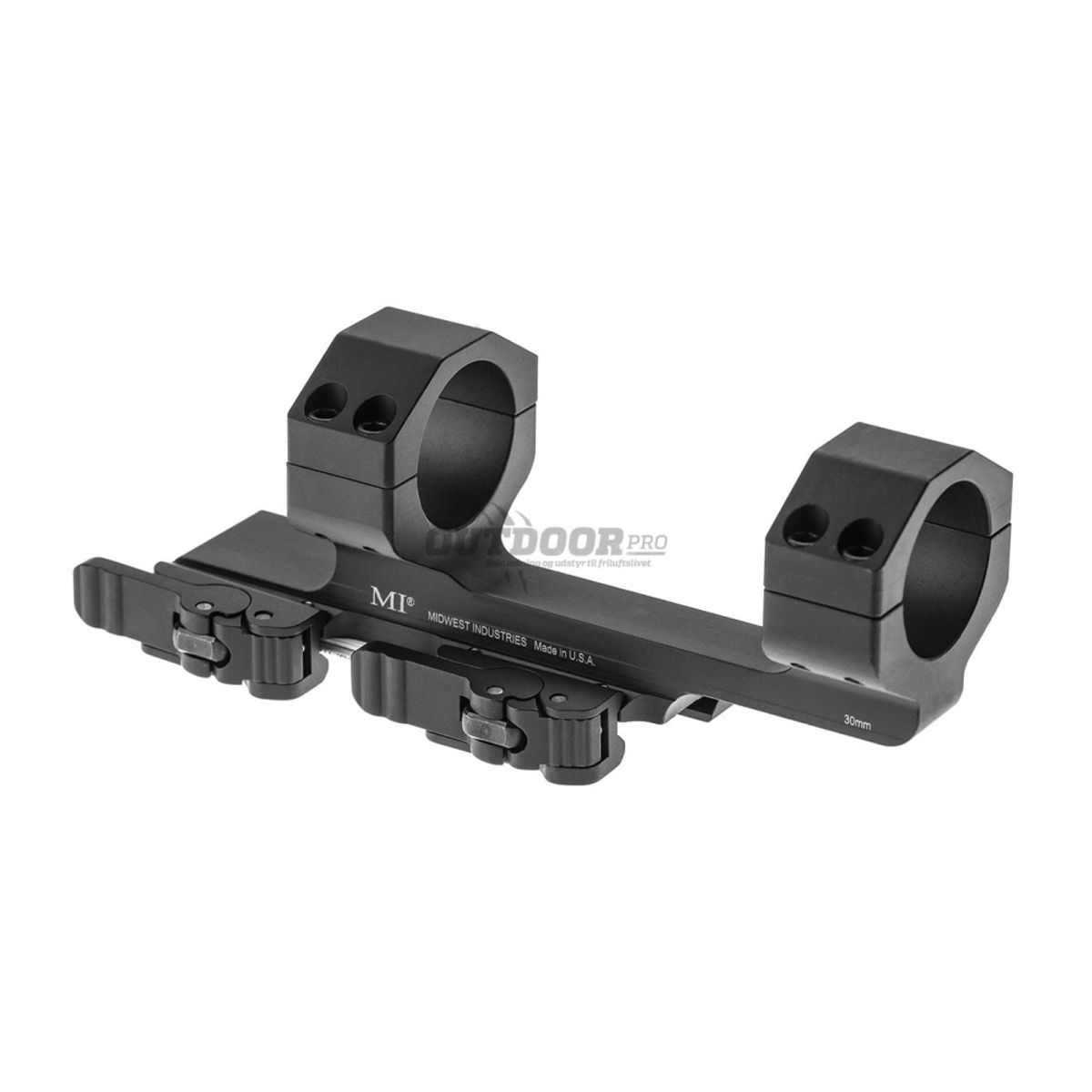 Midwest Industries 30mm QD 1.4" Offset Scope Mount Black