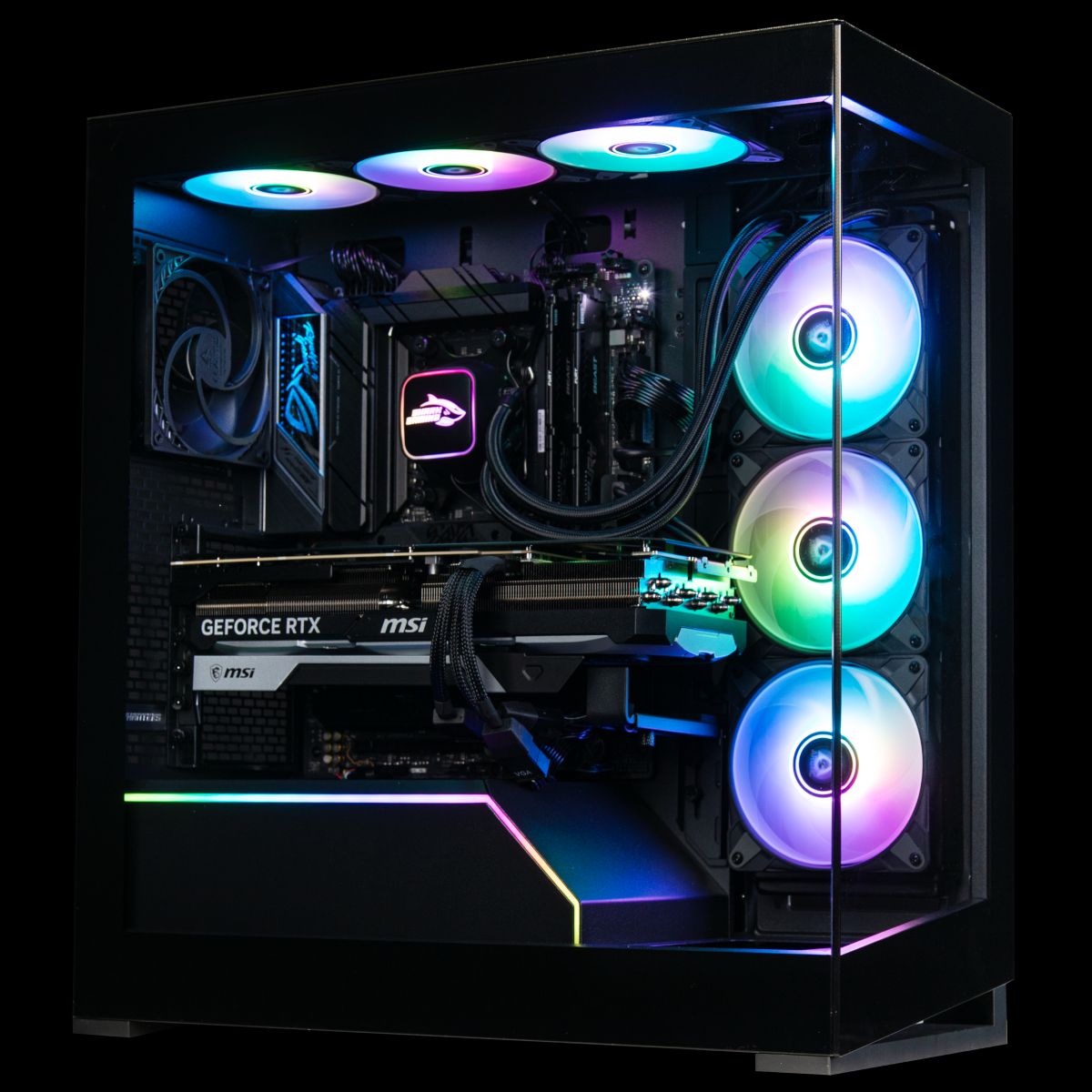 Mighty Deep Blue Gaming PC