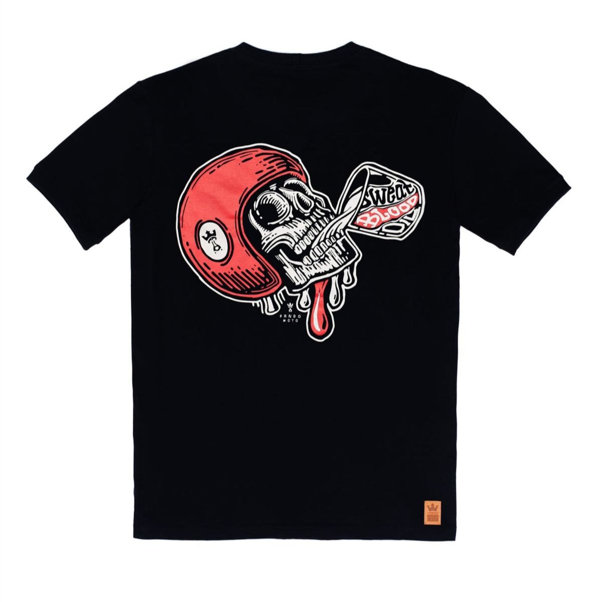 MIKE RED SKULL - Motorcykel t-shirt