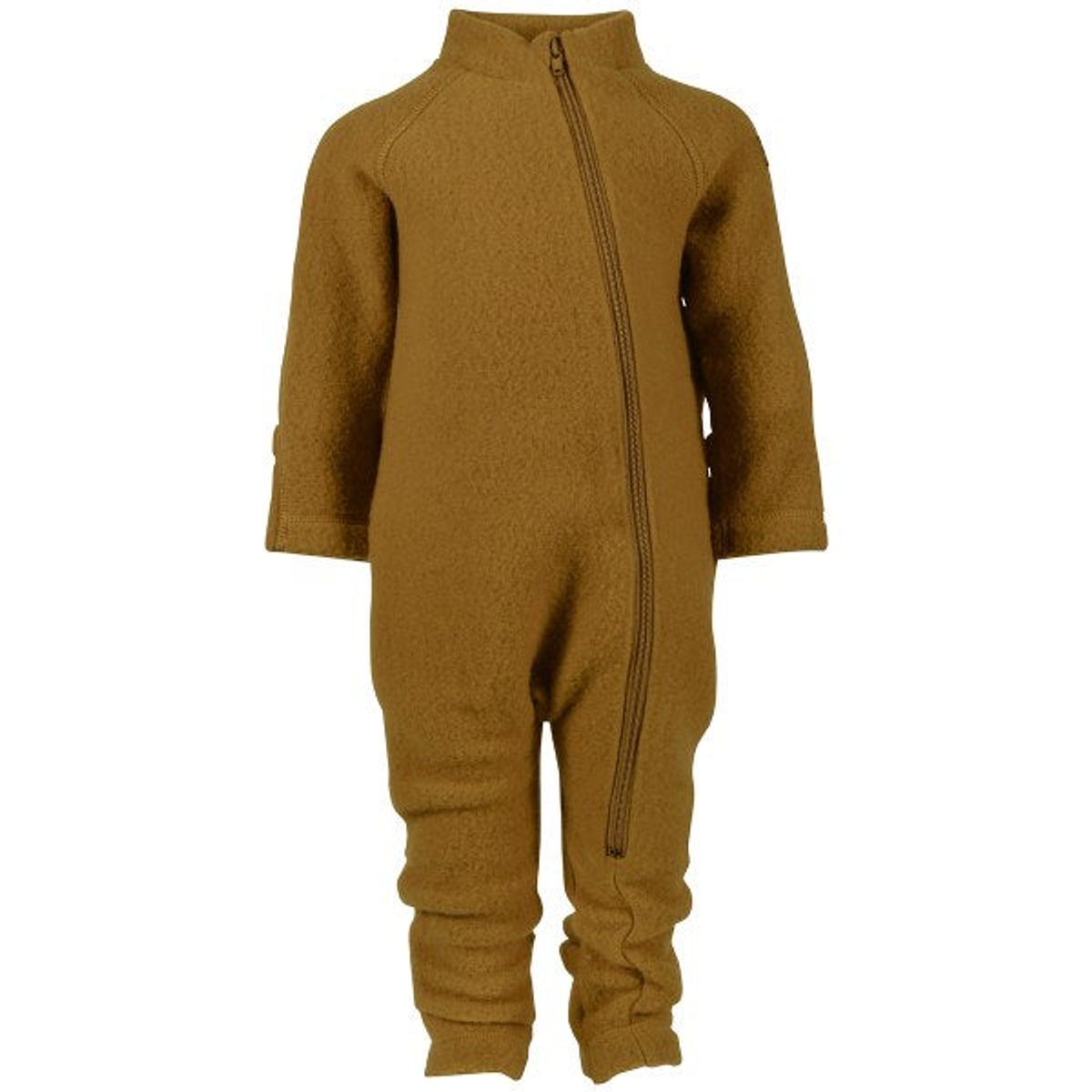 Mikk-Line - Køredragt Wool Baby Suit - Golden Brown - 74