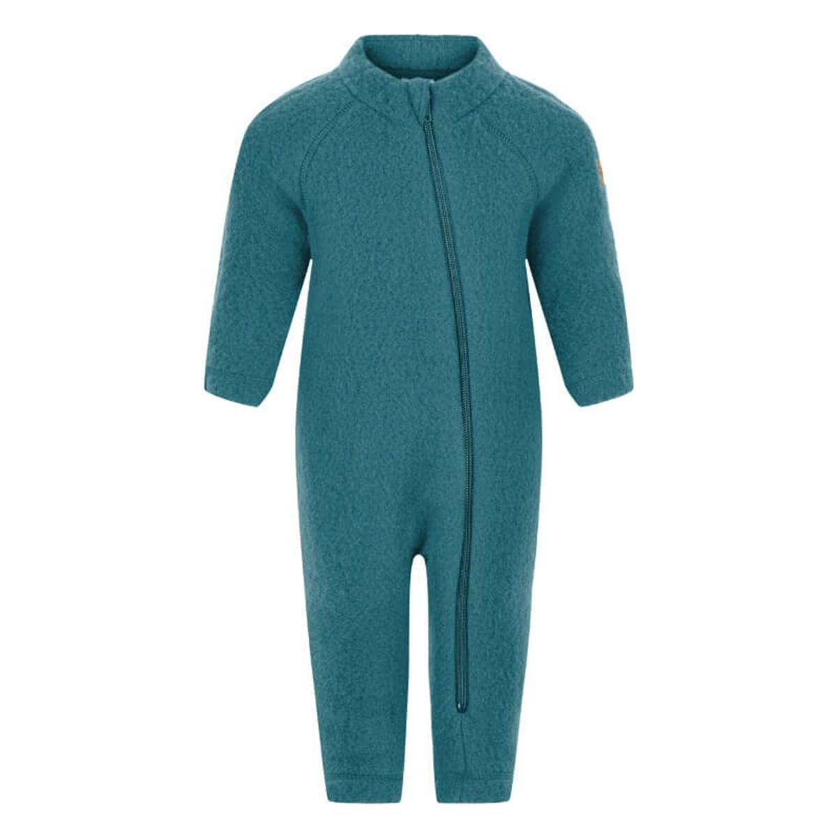 Mikk-Line - Køredragt Wool Baby Suit - North Atlantic - 62