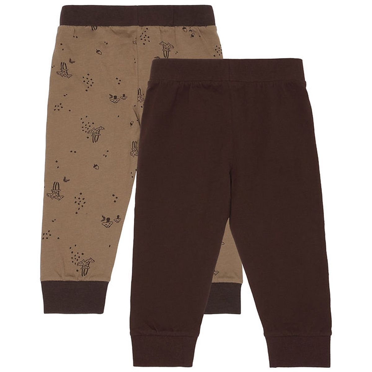 Mikk-Line Leggings - 2-pak - Chocolate Chip