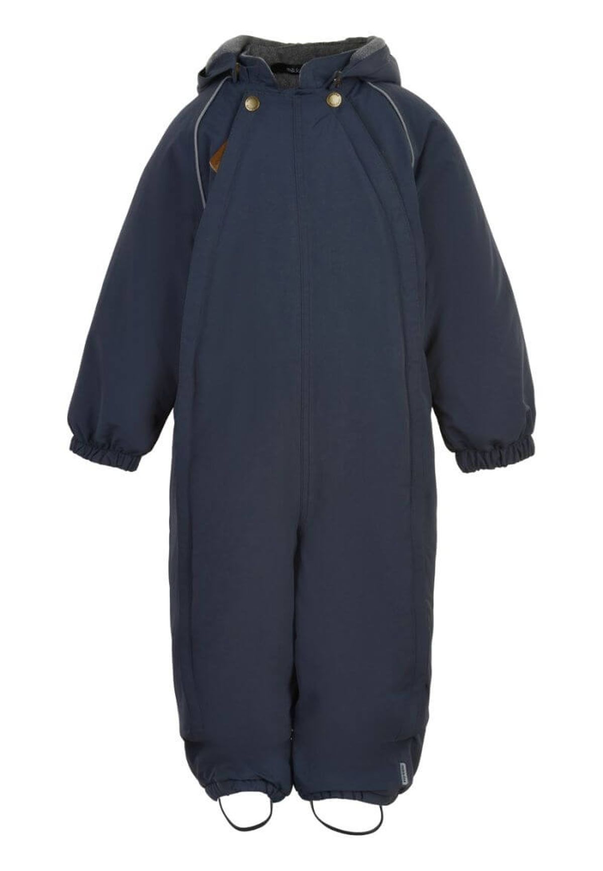 Mikk-Line - Nylon Baby Suit Solid Flyverdragt - Blue Nights - 86