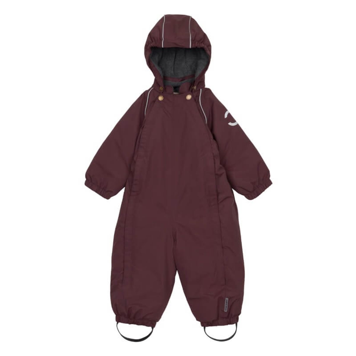 Mikk-Line - Nylon Baby Suit Solid Flyverdragt - Huckleberry - 80