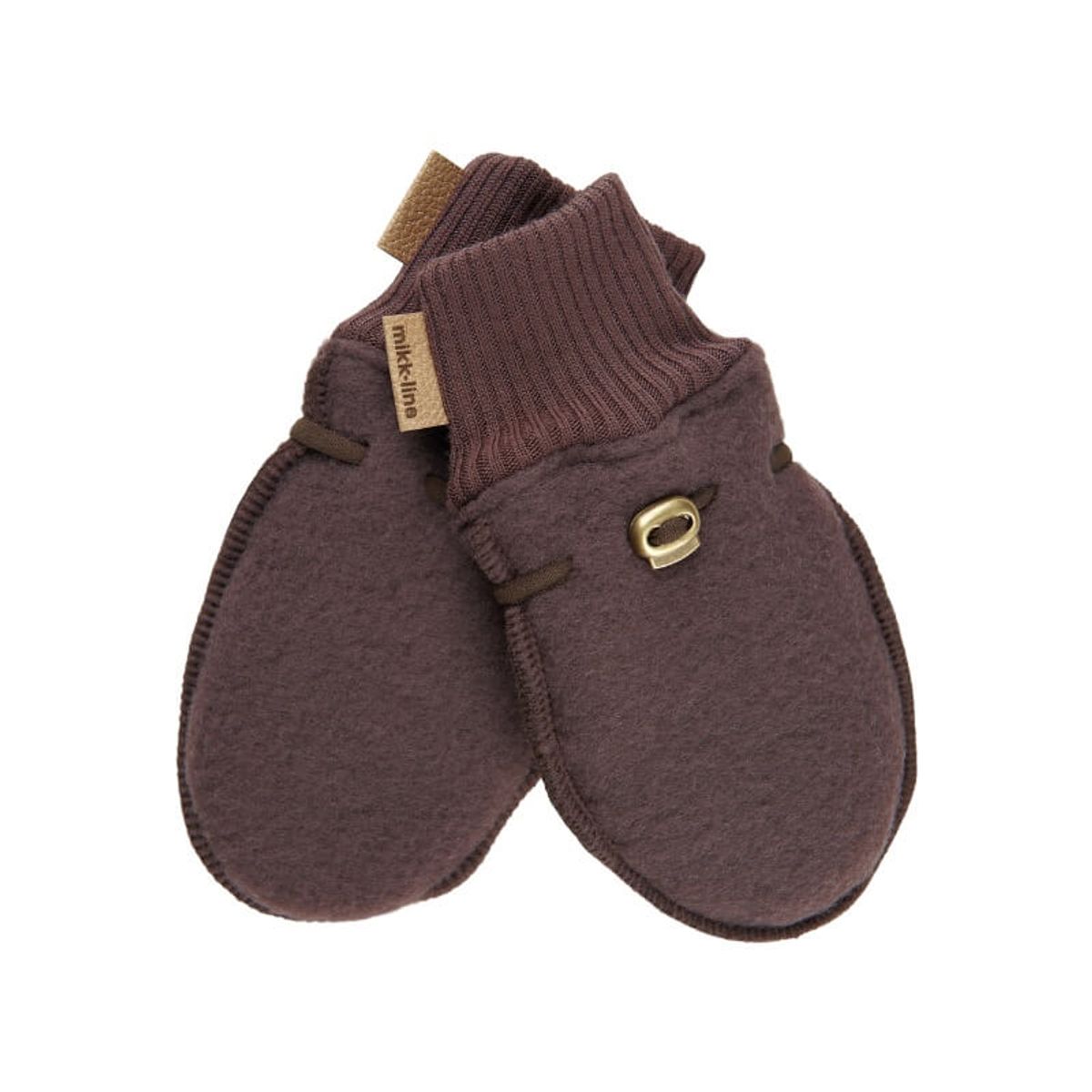 Mikk-Line - Wool Mittens - Java - 50/56