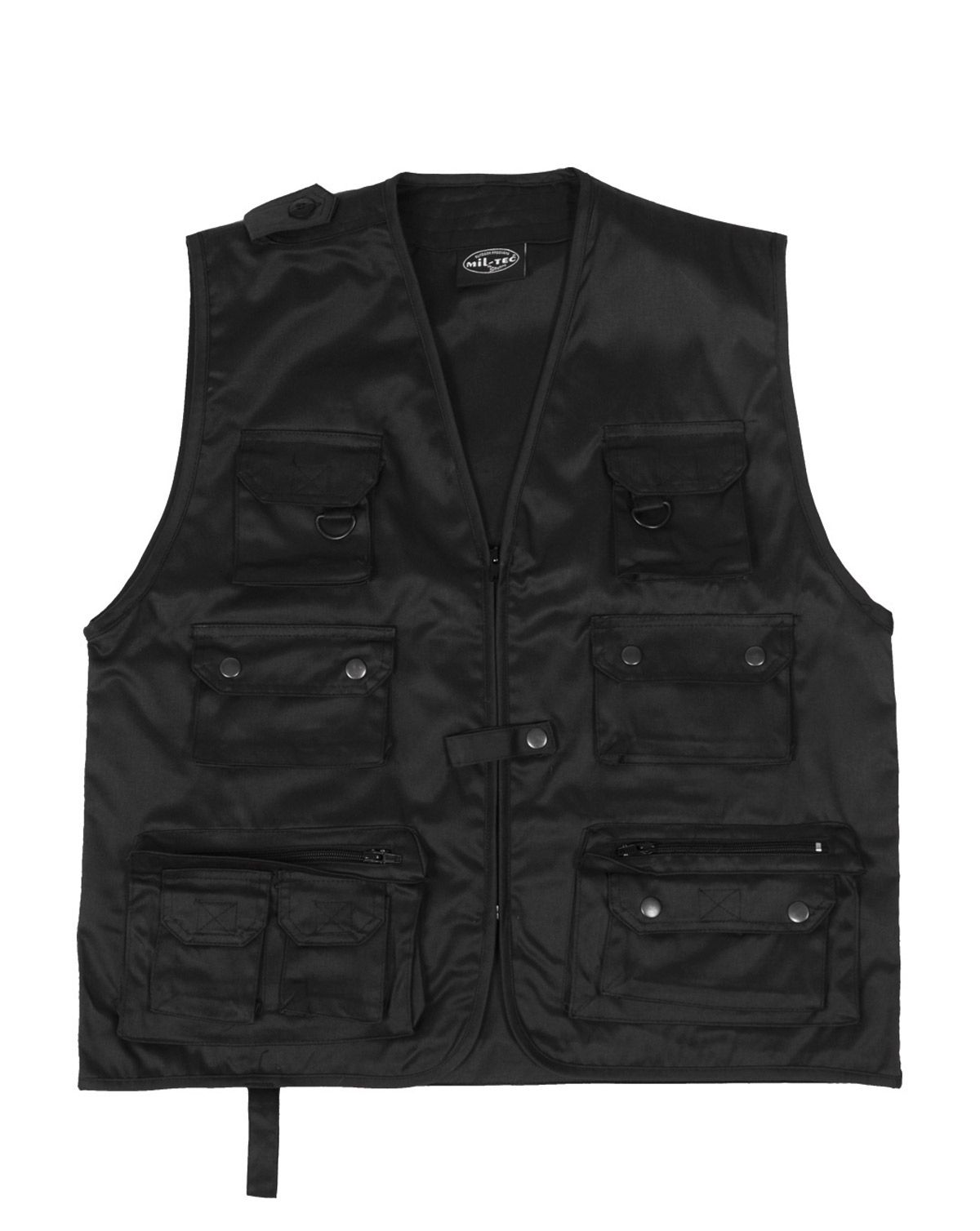 Mil-Tec Hunters Vest - Jagtvest Sort