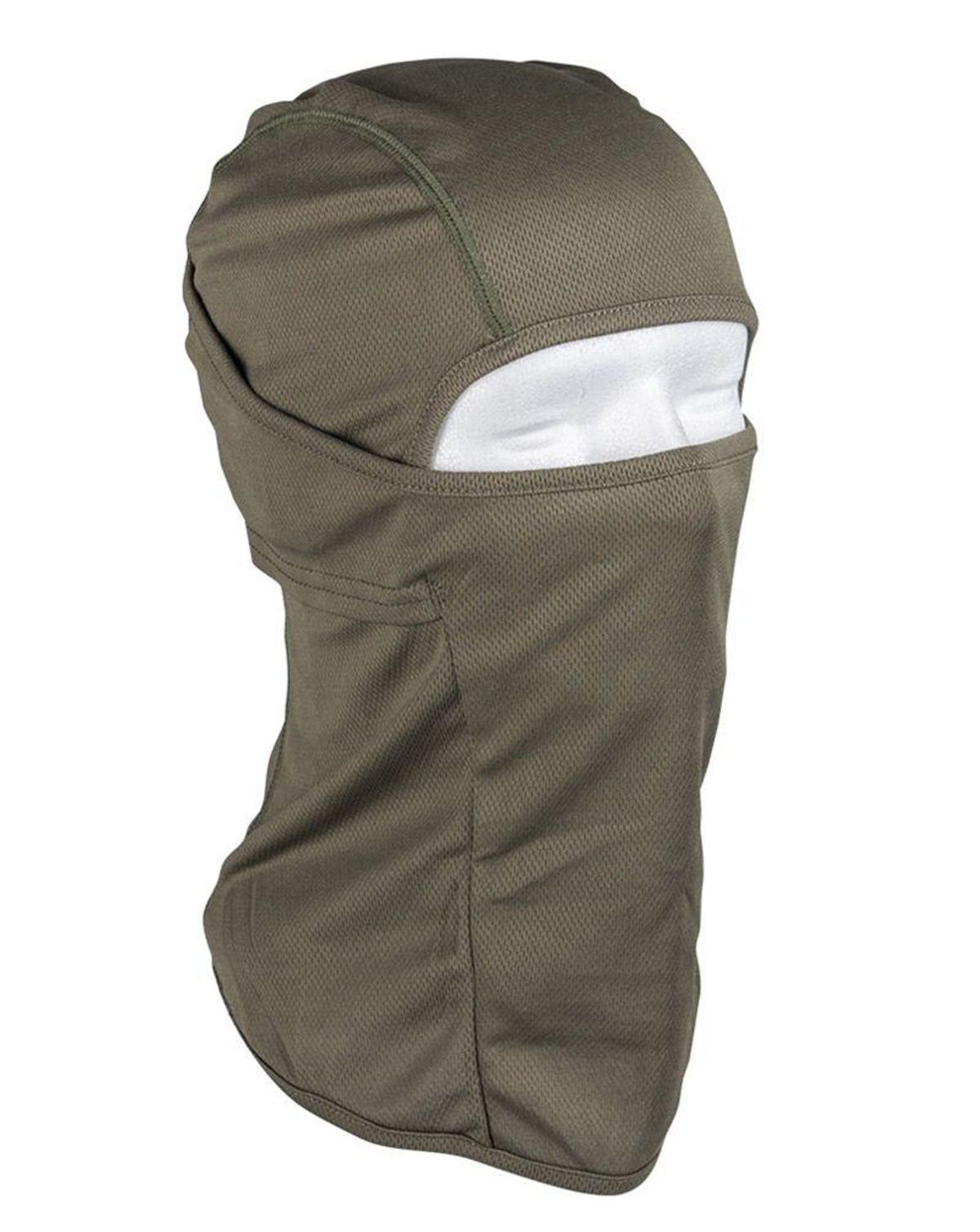 Mil-tec Svedtransporterende Balaclava Oliven