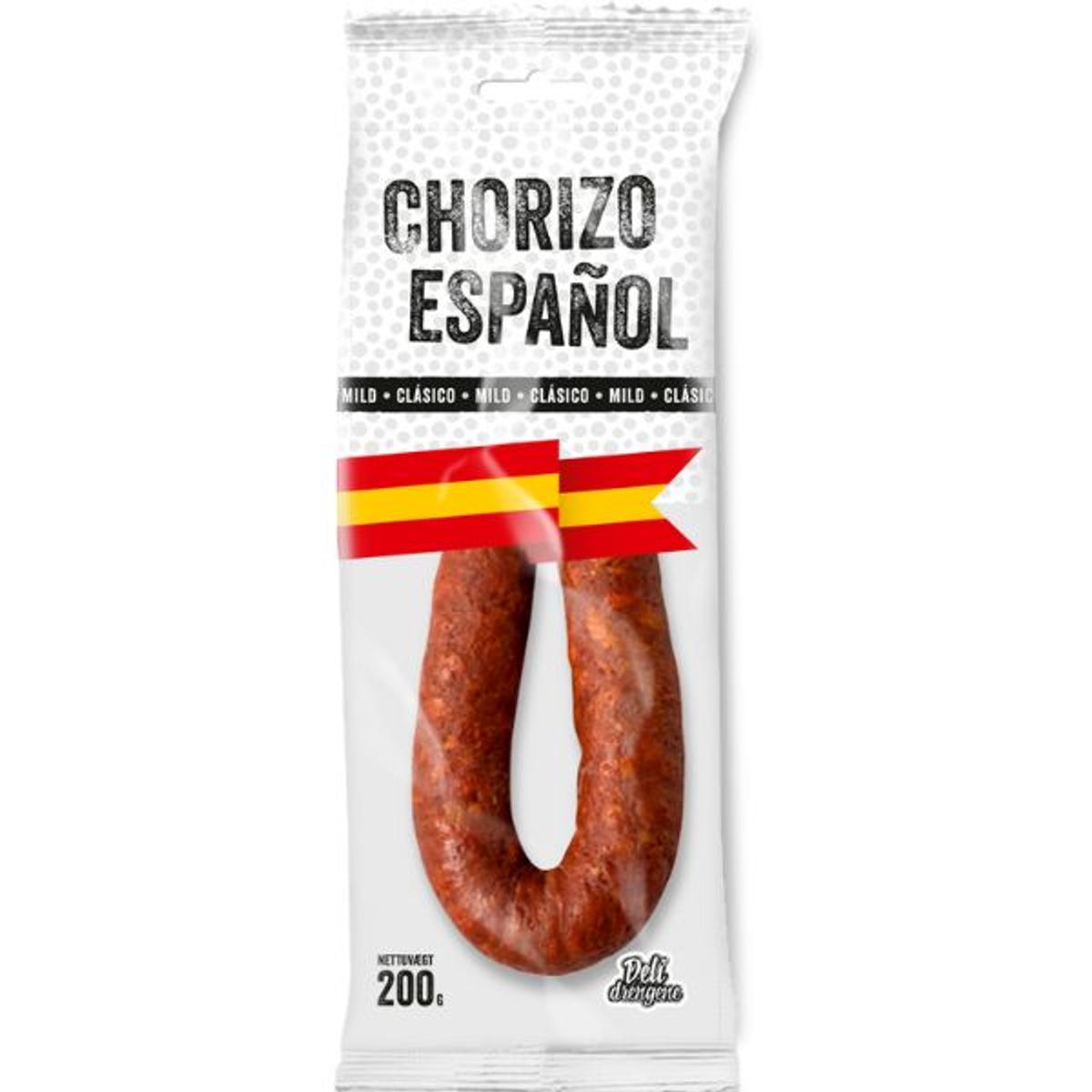 Mild Chorizo 200g Deli Drengene