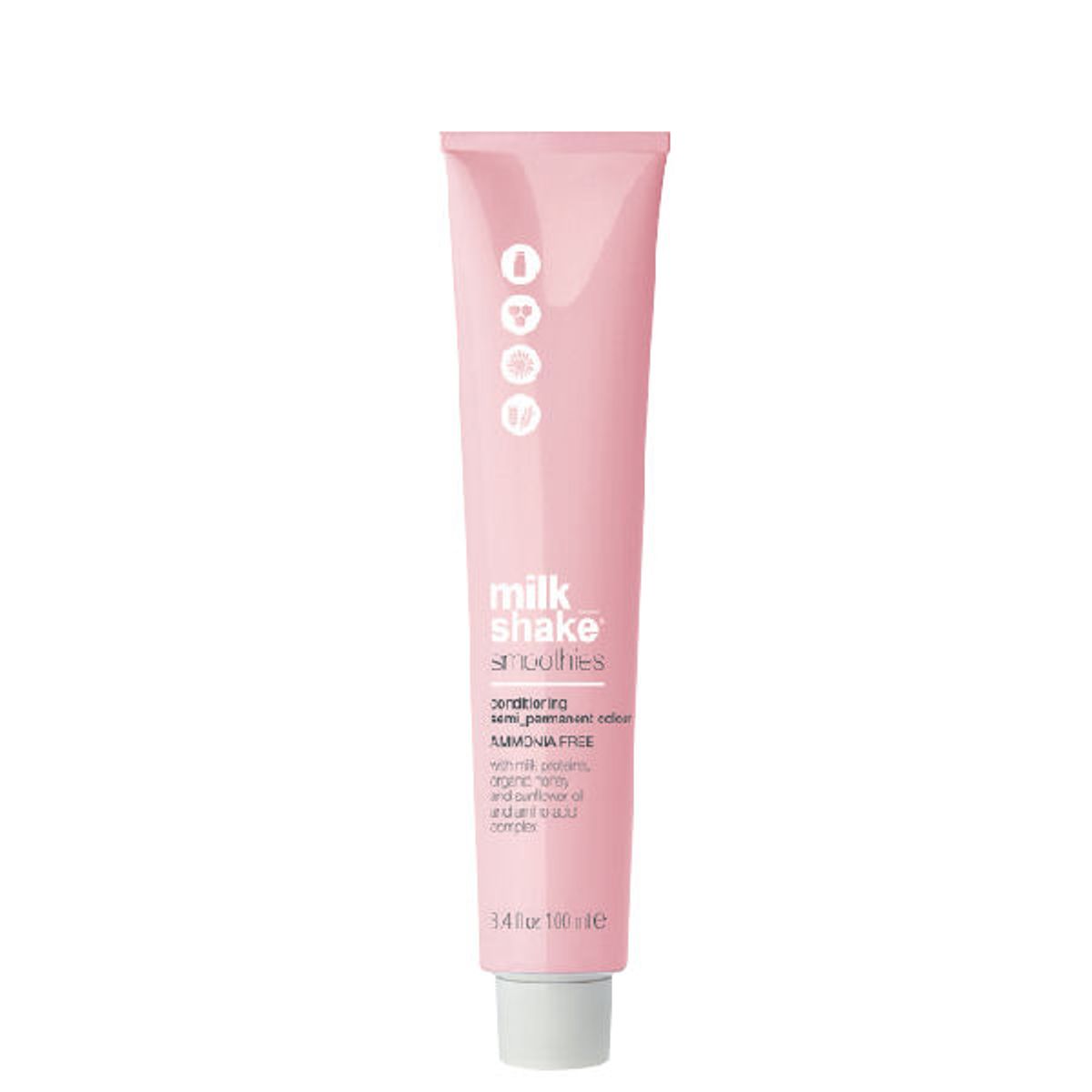 Milk_shake creative conditioning permanent colour 7.666/7RRR fire red medium blond 100ml