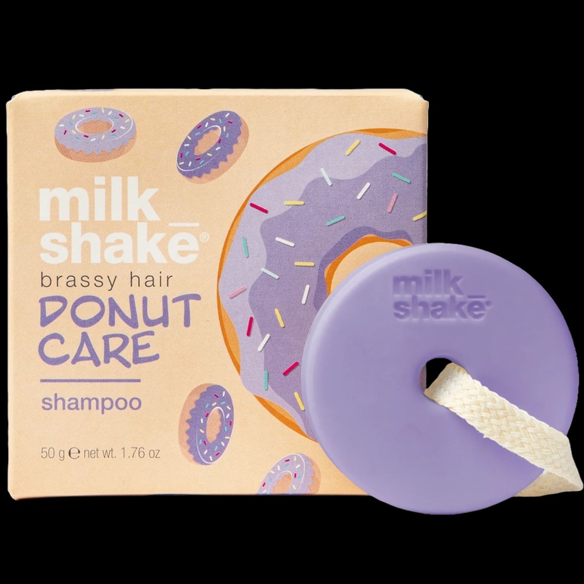 Milk_shake Donut Care Shampoo Bar - Brassy Hair 50 gr.