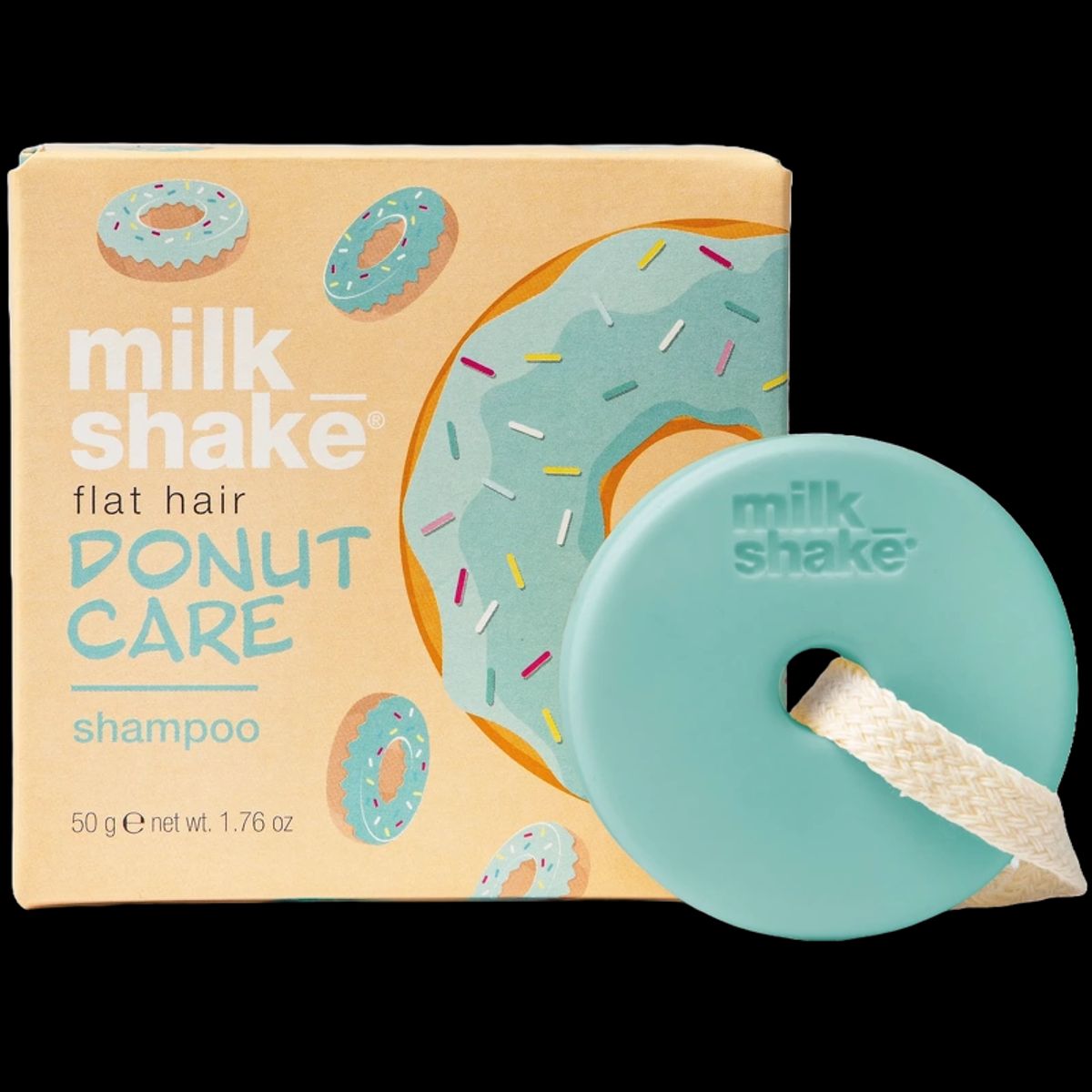 Milk_shake Donut Care Shampoo Bar - Flat Hair 50 gr.