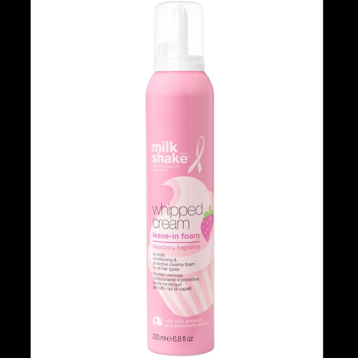 Milk_shake Whipped Cream Leave-in Foam 200 ml - Strawberry (Limited Edition)