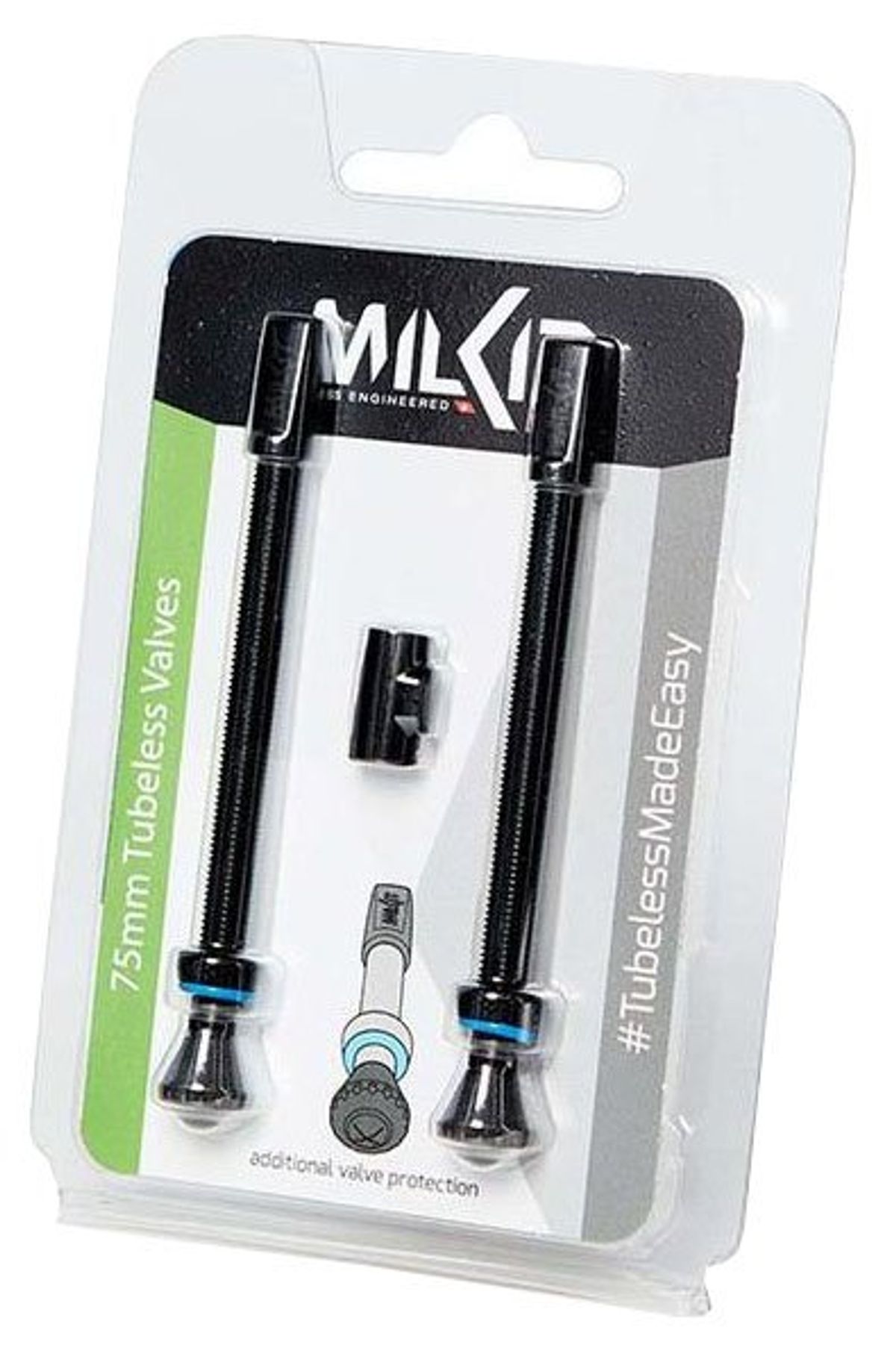 MilkIt Valve Pack 75mm Tubeless Ventil