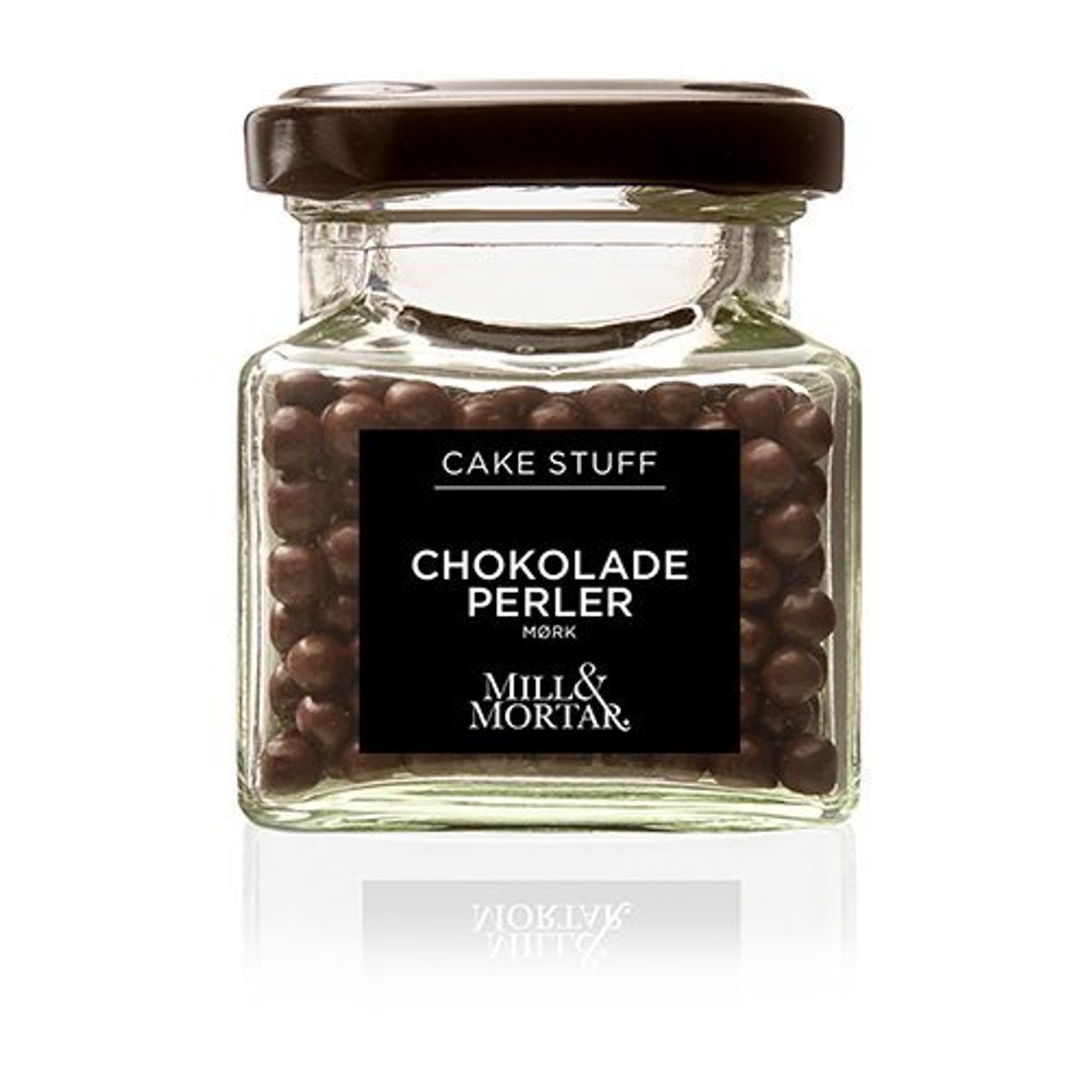 Mill & Mortar Chokolade Perler Mørk, 45g.