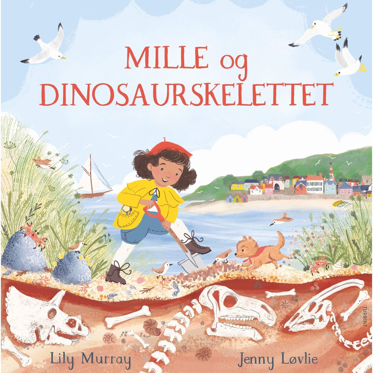 Mille Og Dinosaurskelettet - Lily Murray - Bog