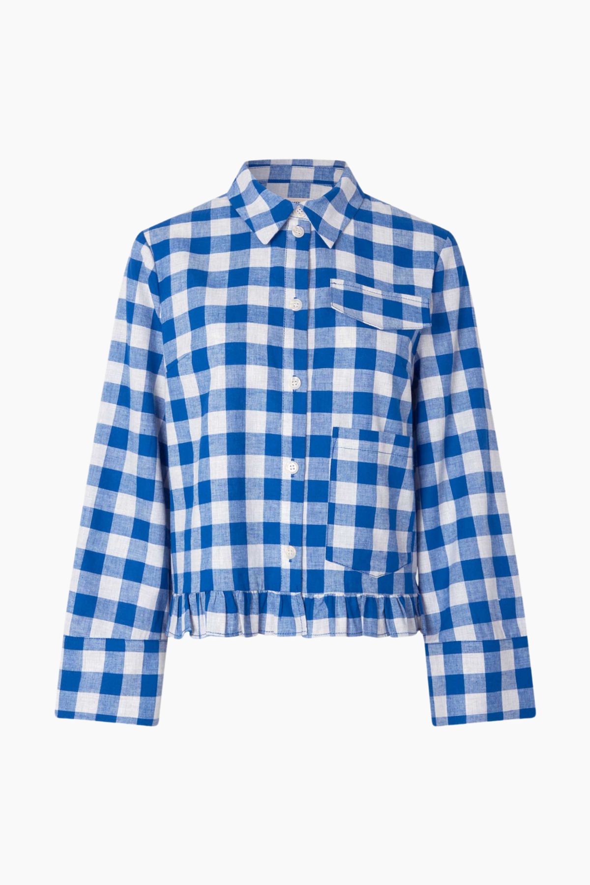 Miluna Shirt - Blue Sailor Check - Baum und Pferdgarten - Blå M