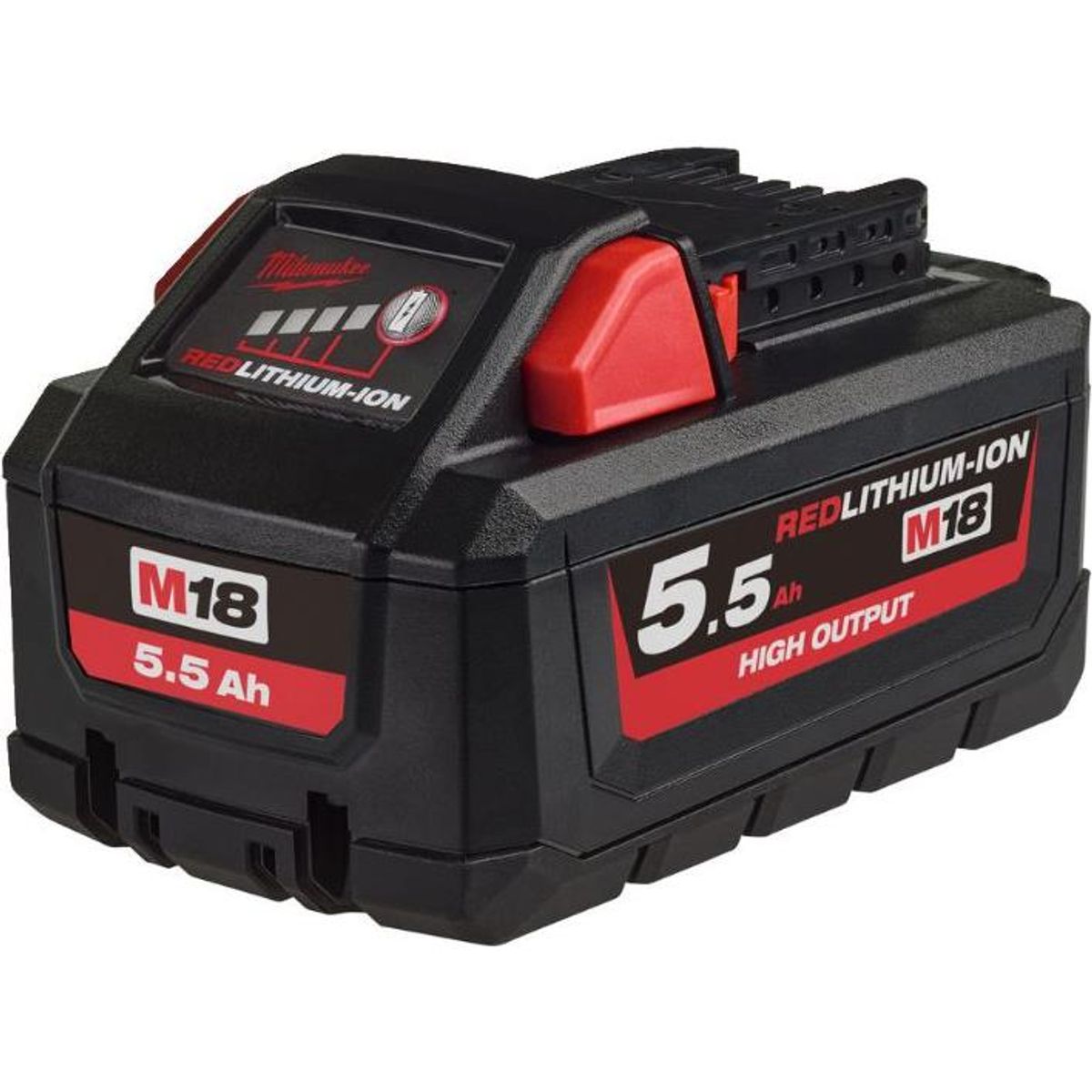 Milwaukee Batteri M18 HB5.5 High Output 18V 5,5 Ah