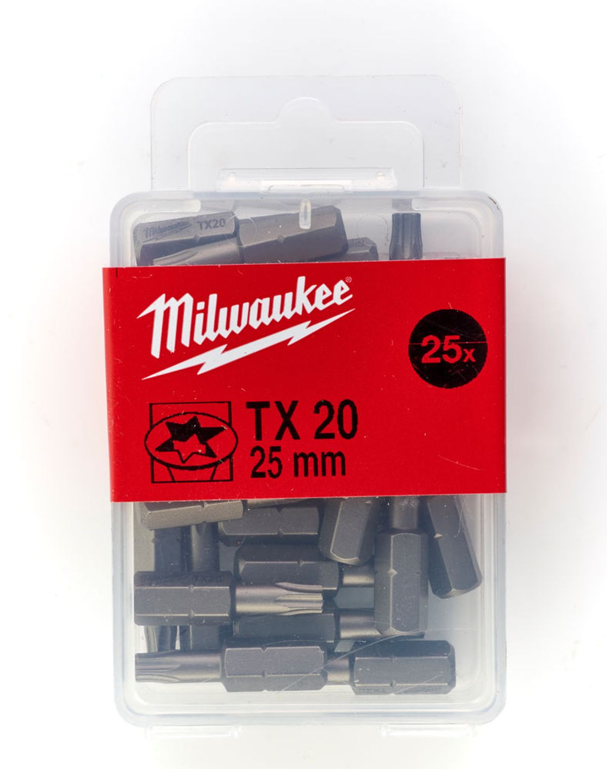 Milwaukee Bits TX20 x 25mm 25P