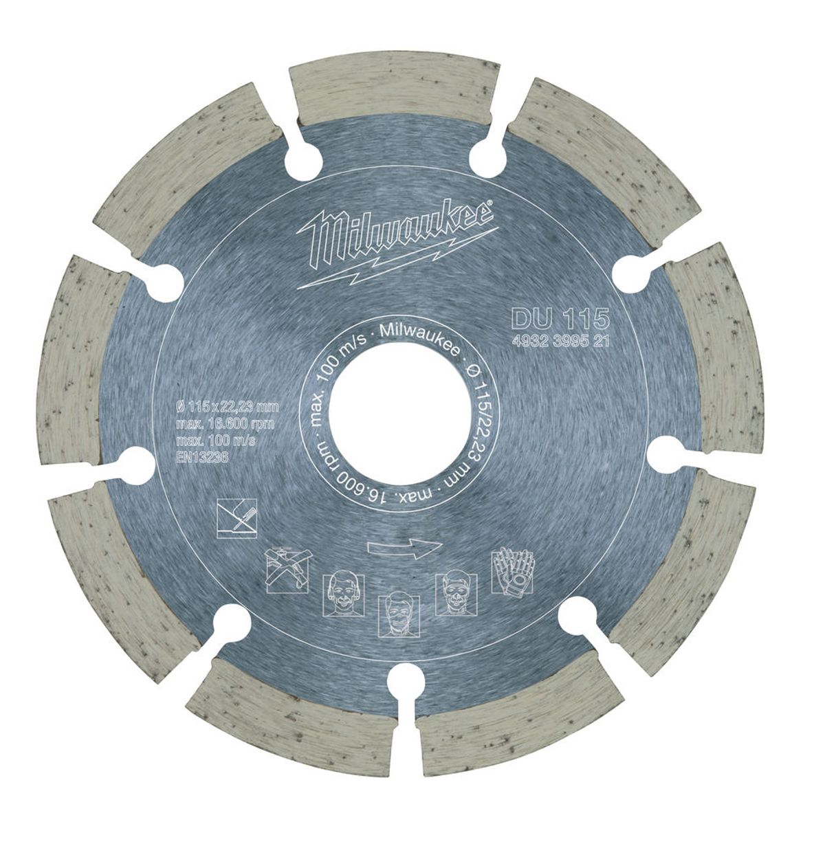 Milwaukee Diamantskive DU 115x22,2