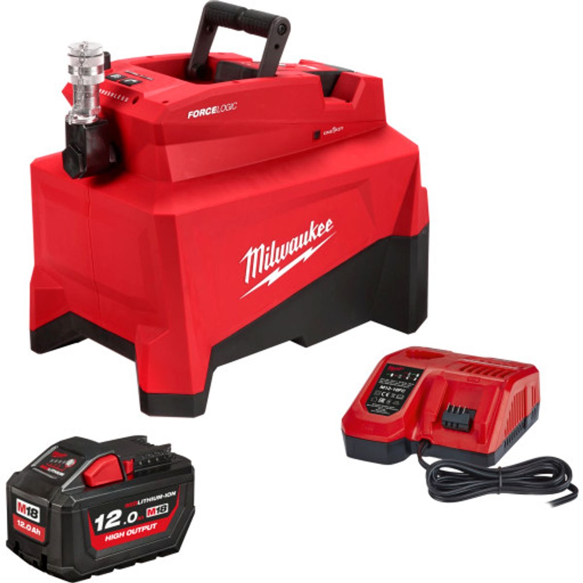 Milwaukee M18 FORCE LOGIC™hydraulisk pumpe HUP700-121