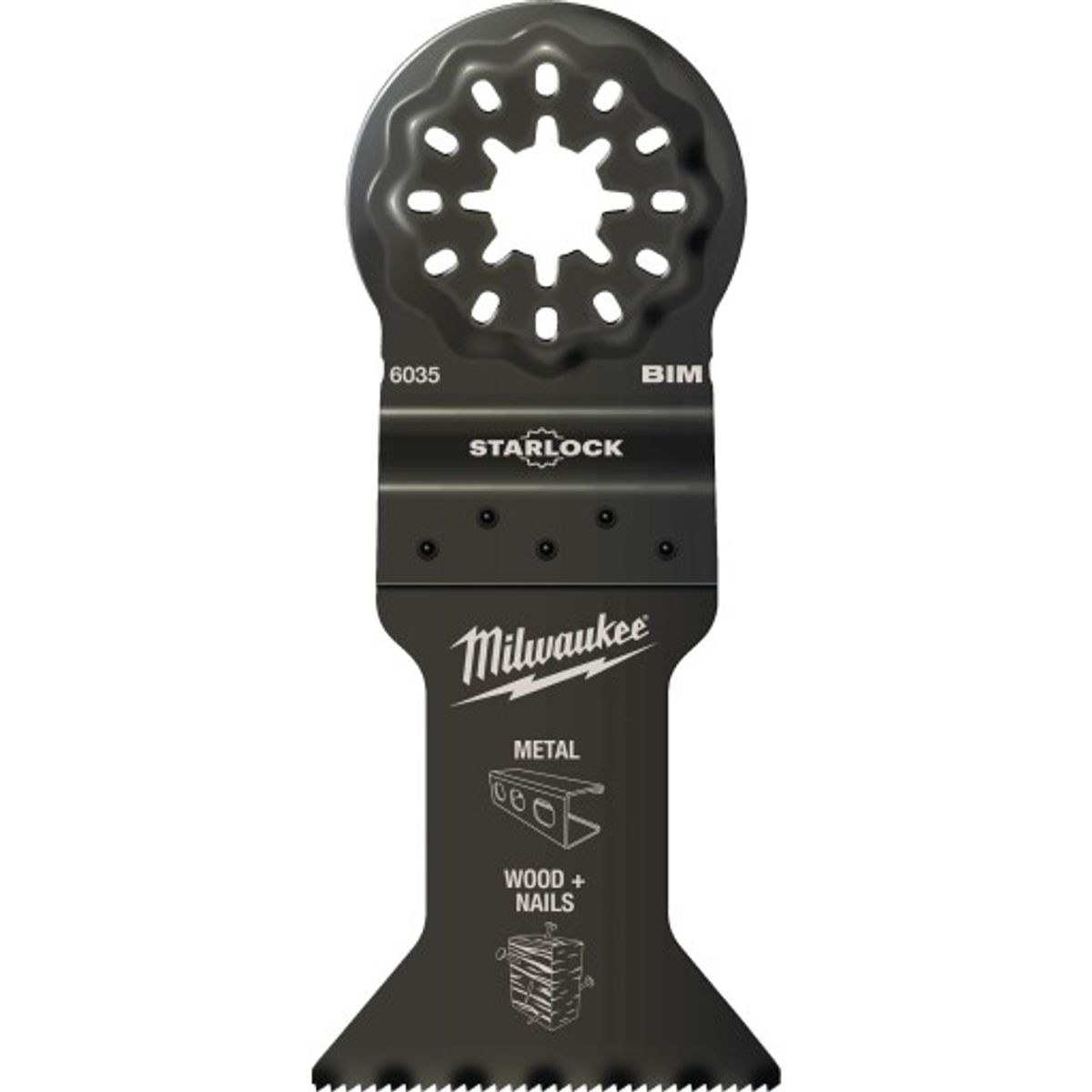 Milwaukee Starlock bimetalklinge til træ/metal, 43 mm