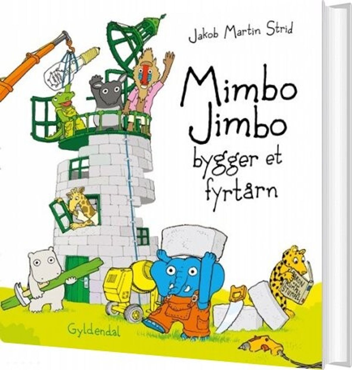 Mimbo Jimbo Bygger Et Fyrtårn - Jakob Martin Strid - Bog