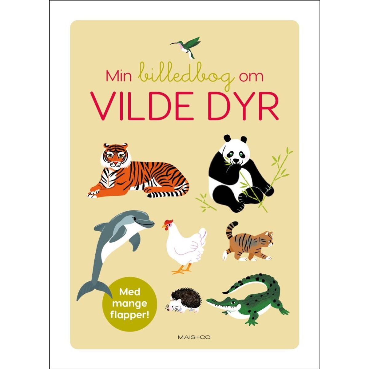 Min Billedbog Om Vilde Dyr - Diverse - Bog