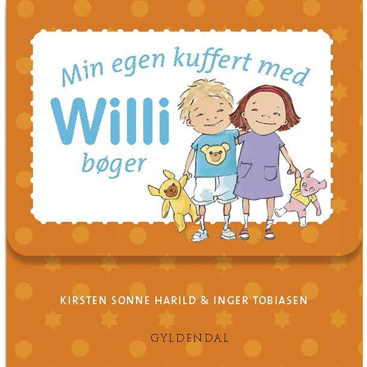 Min egen kuffert med Willi bøger