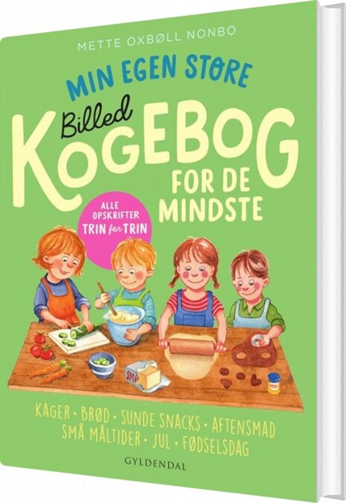 Min Egen Store Billedkogebog For De Mindste - Mette Oxenbøll Nonbo - Bog