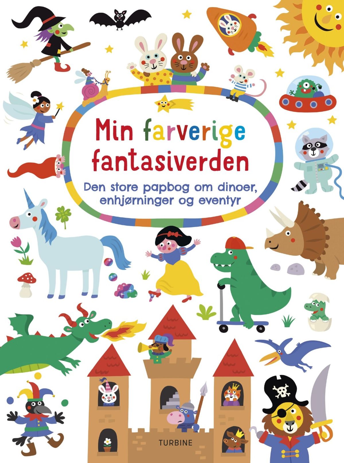 Min Farverige Fantasiverden - Nastja Holtfreter - Bog