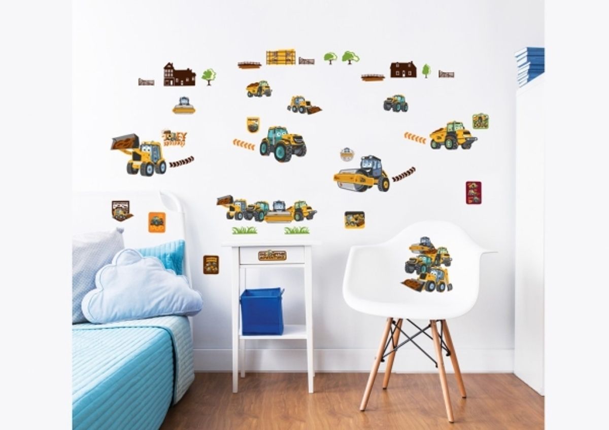 Min Første Jcb Wallstickers