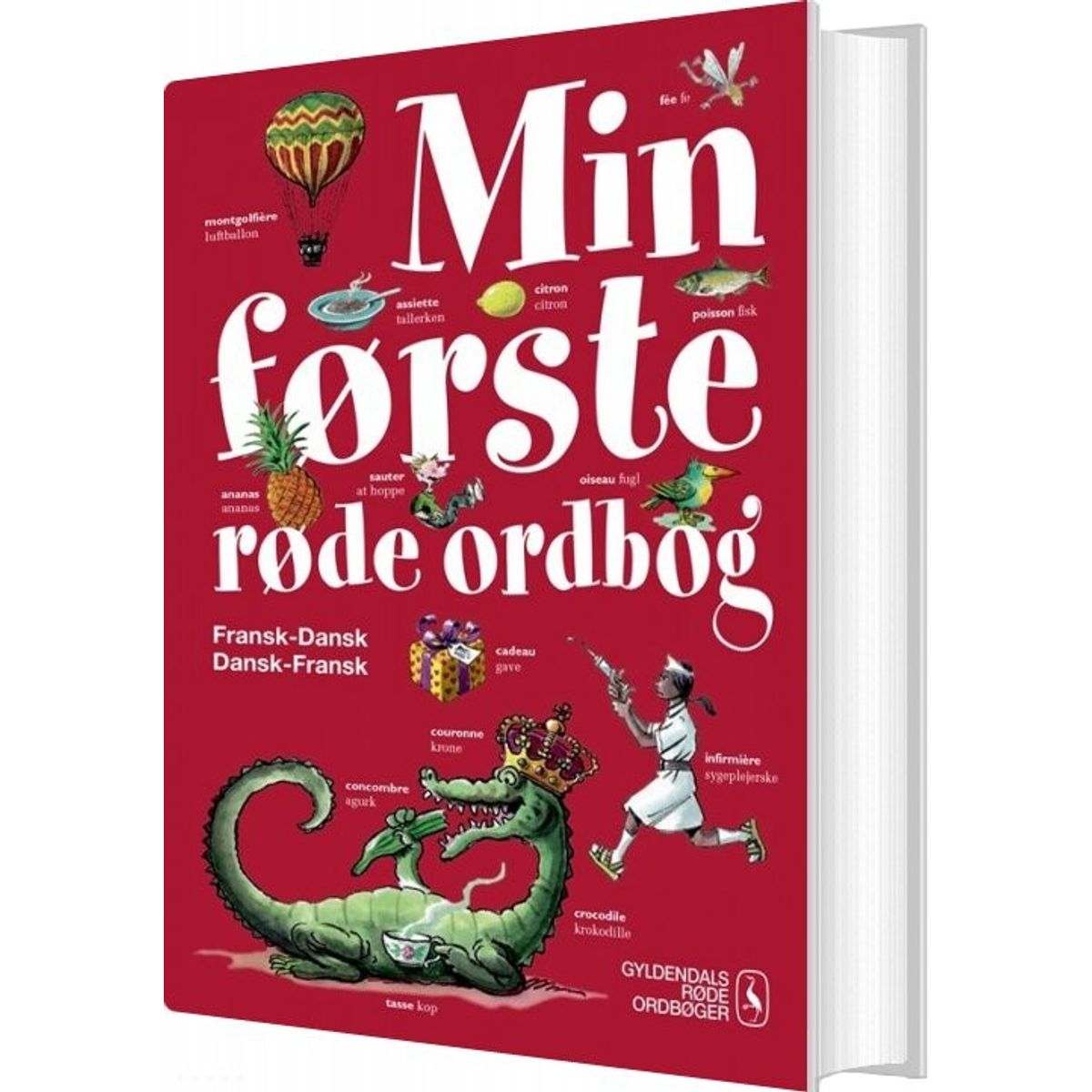 Min Første Røde Ordbog - Fransk - Else Juul Hansen - Bog