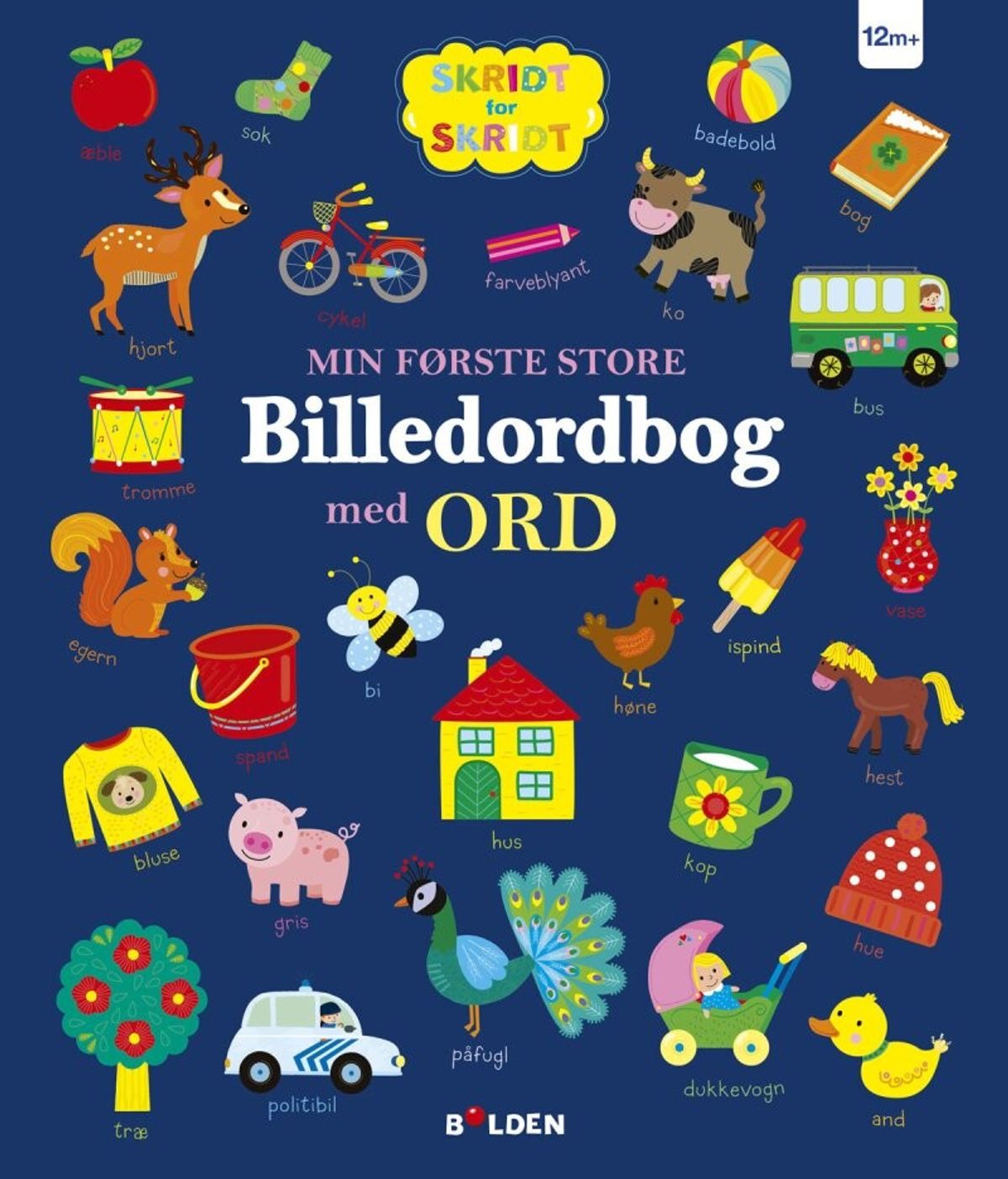 Min Første Store Billedordbog Med Ord - Diverse - Bog