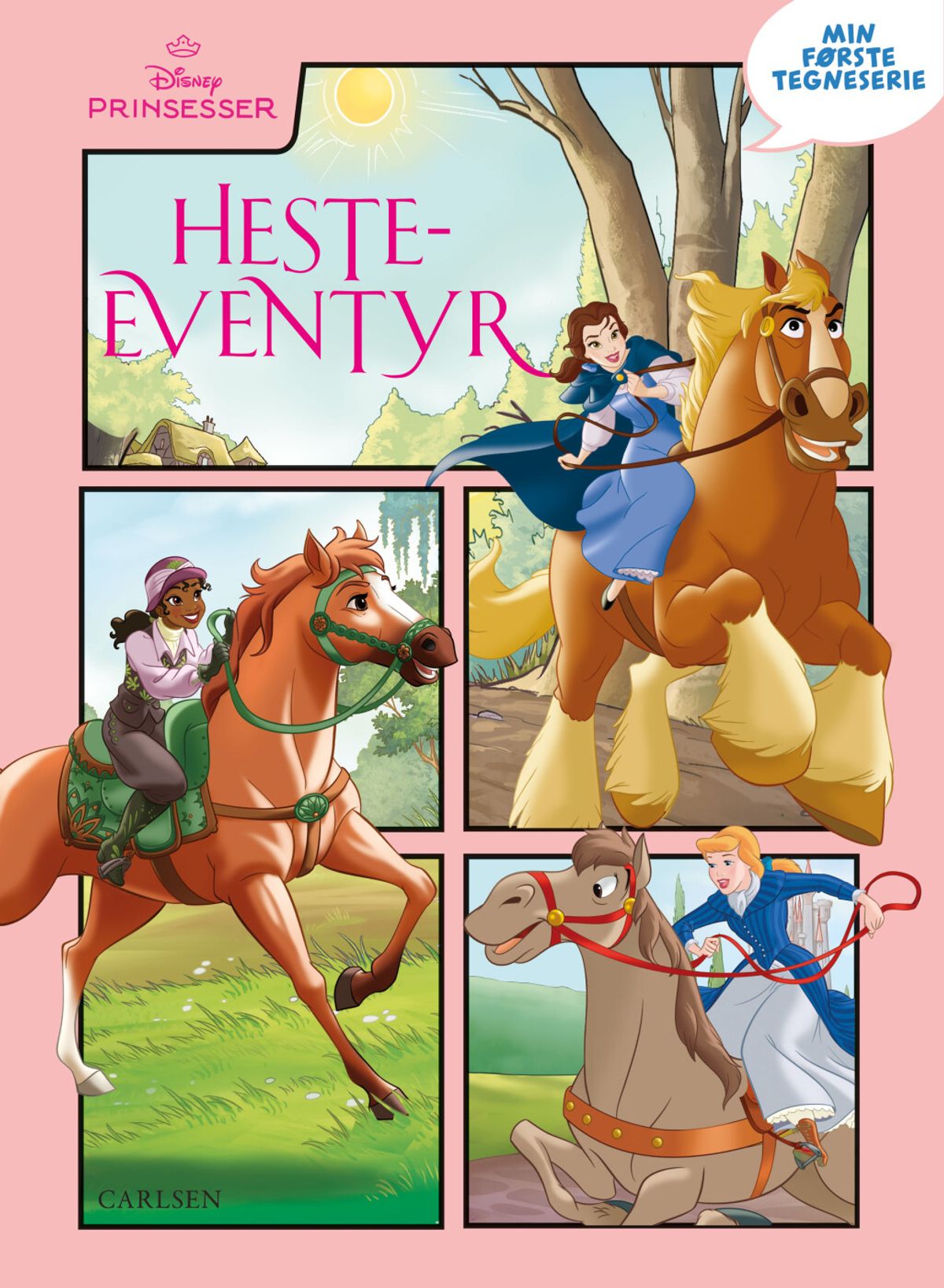 Min Første Tegneserie: Disney Prinsesser - Heste-eventyr - Disney - Bog