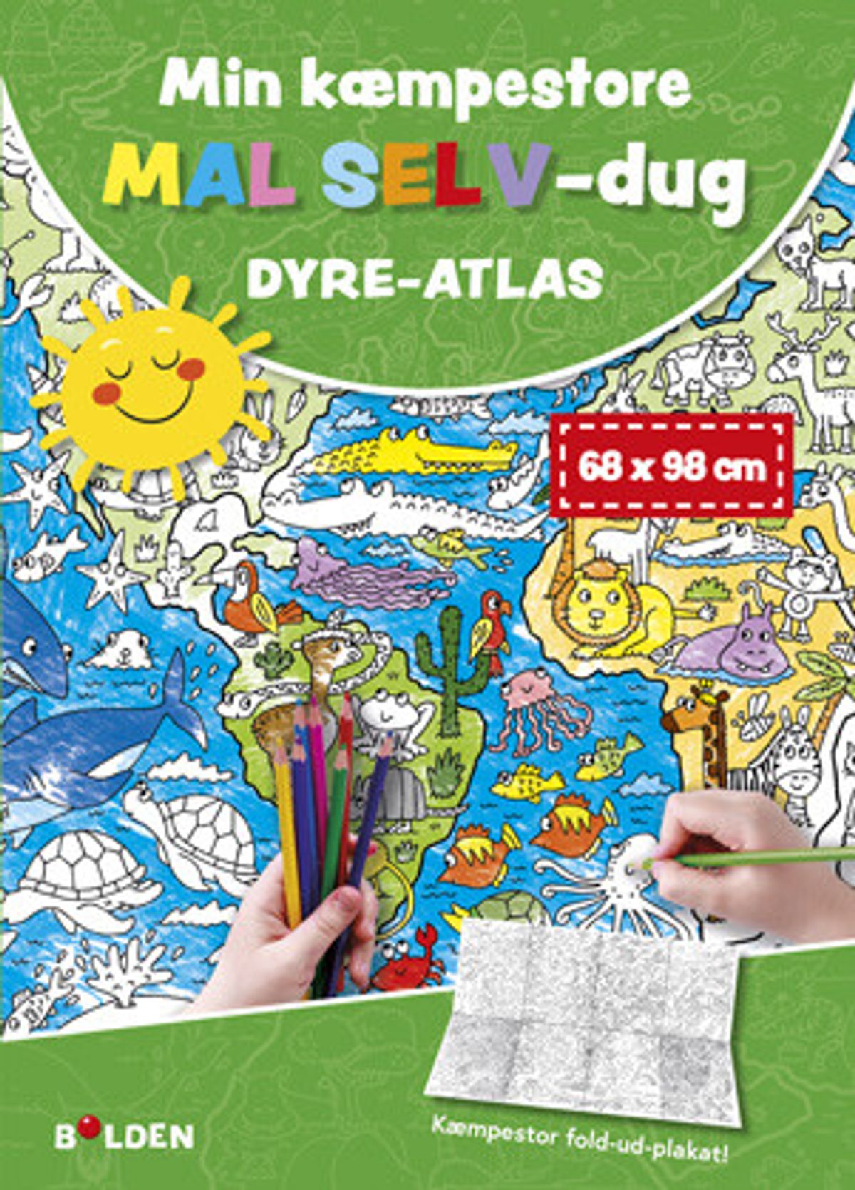 Min Kæmpestore Mal Selv-dug: Dyre-atlas