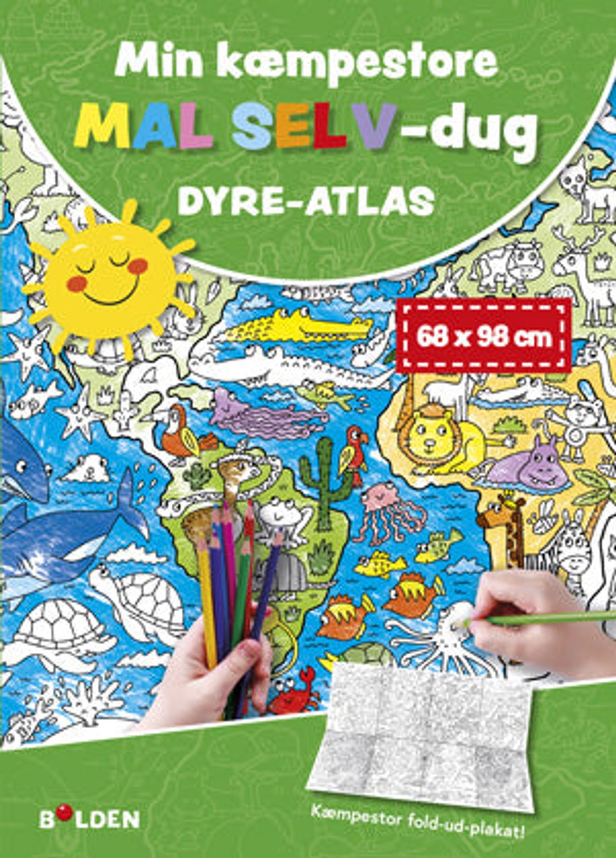 Min kæmpestore mal selv-dug: Dyre-atlas