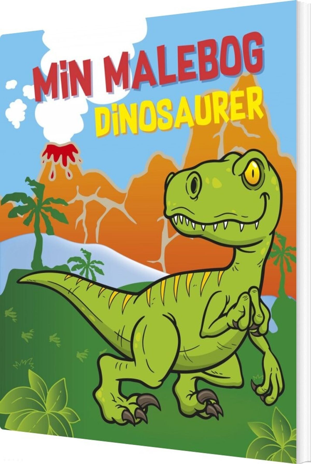 Min Malebog - Dinosaurer - Diverse - Bog