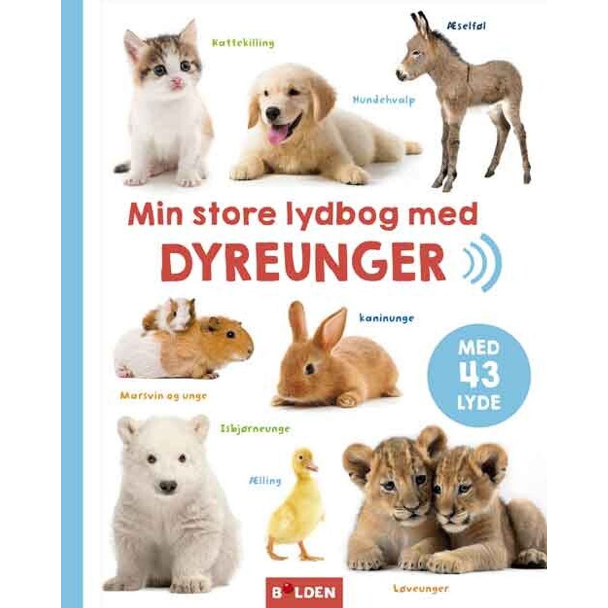 Min Store Lydbog Med Dyreunger - Diverse - Bog