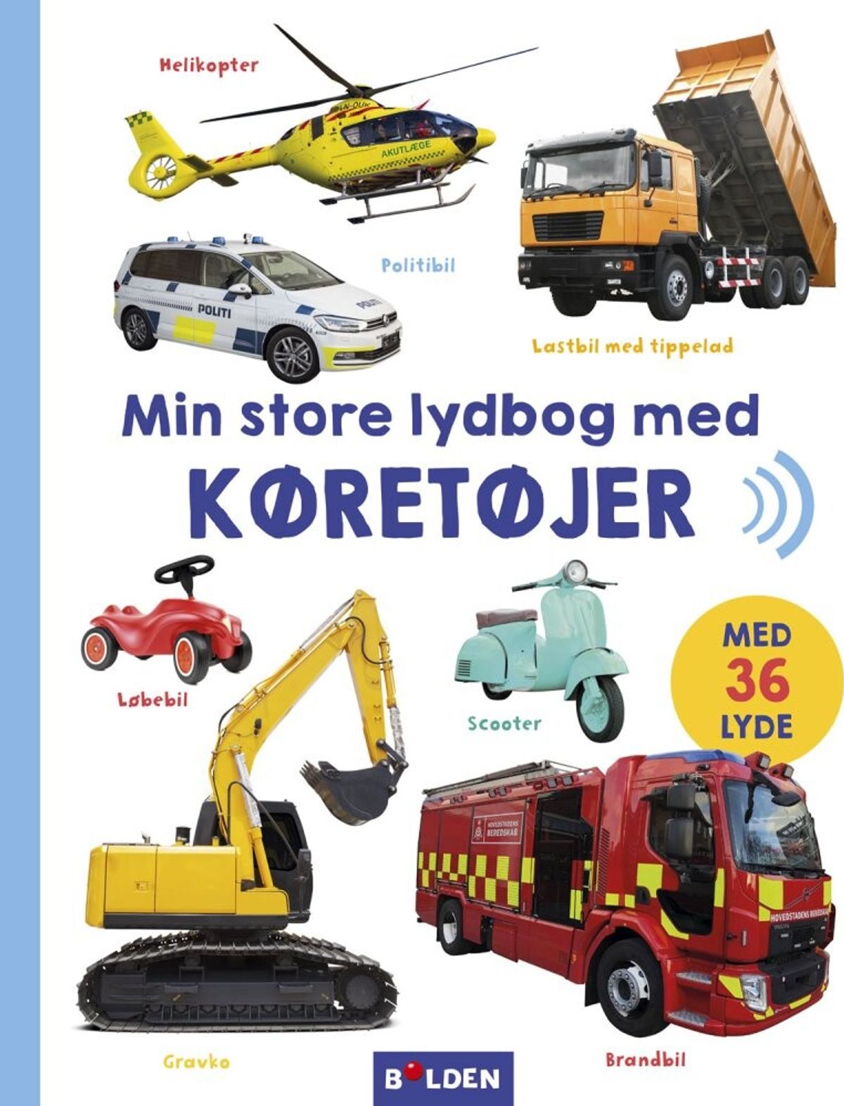 Min Store Lydbog Med Køretøjer - Diverse - Bog