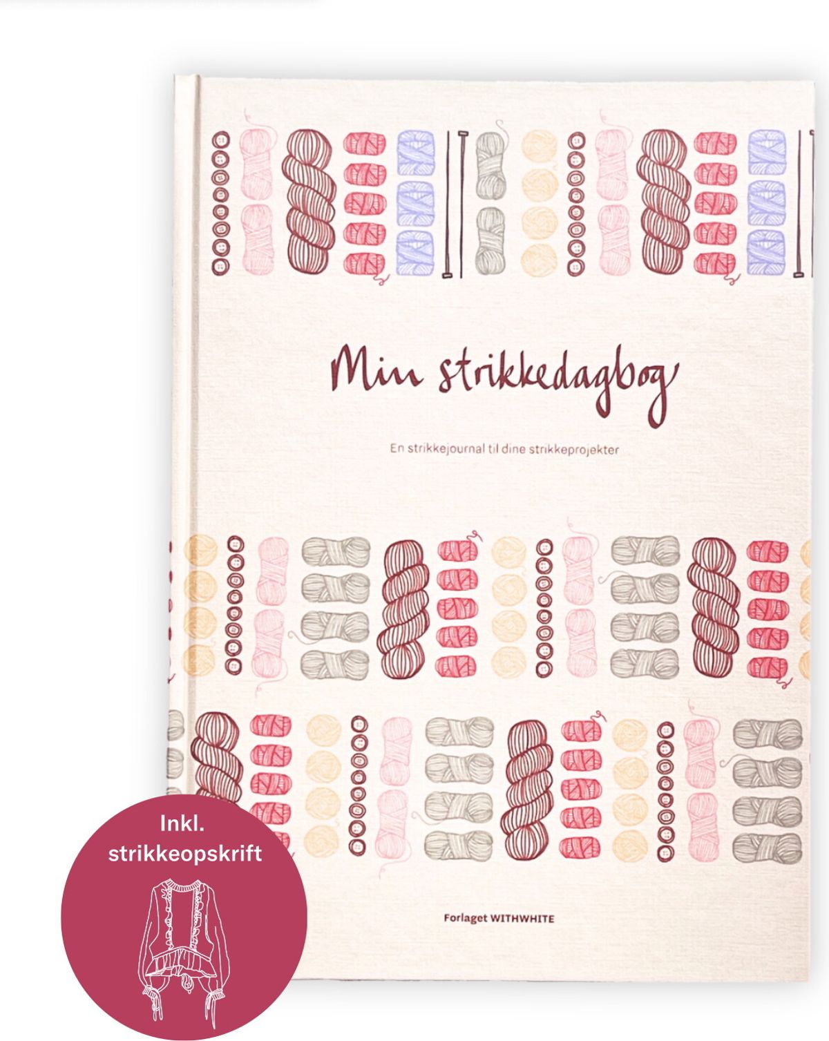 Min Strikkedagbog - Julie Dam Andersen - Bog