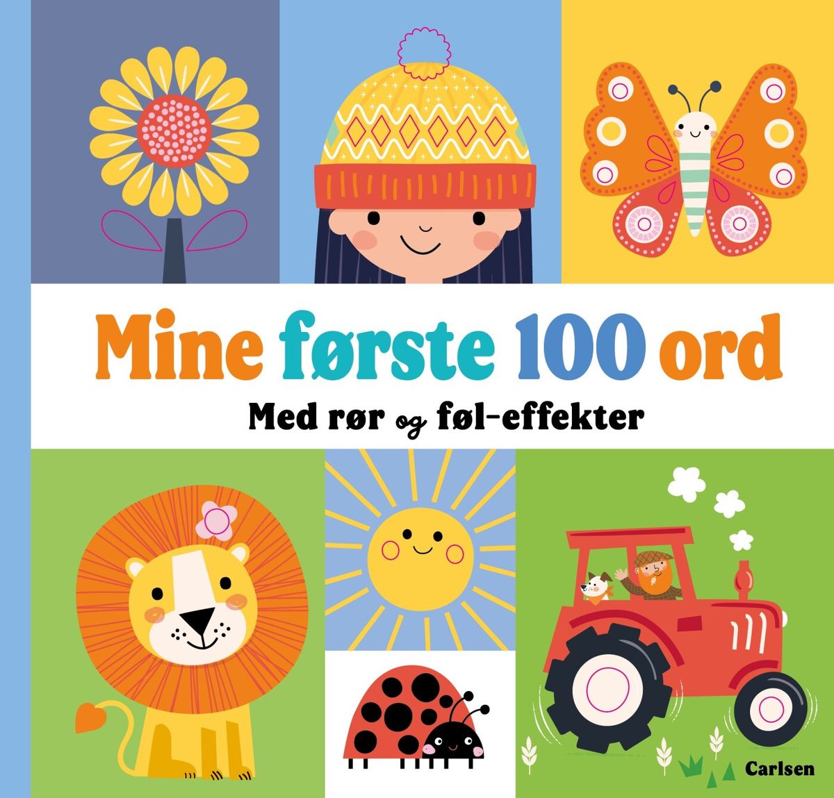 Mine Første 100 Ord Med Rør Og Føl-effekter - Bog