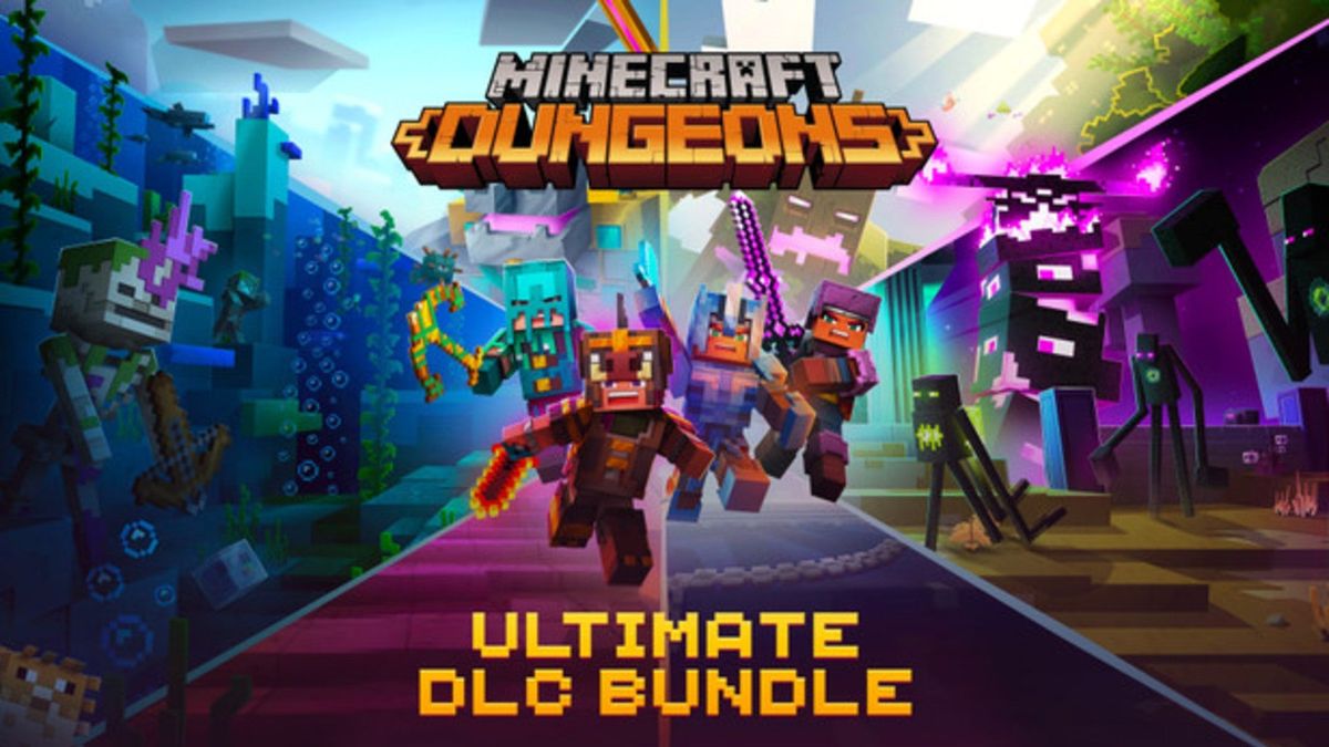 Minecraft Dungeons Ultimate DLC Bundle PC Windows 10 - EZGame.dk