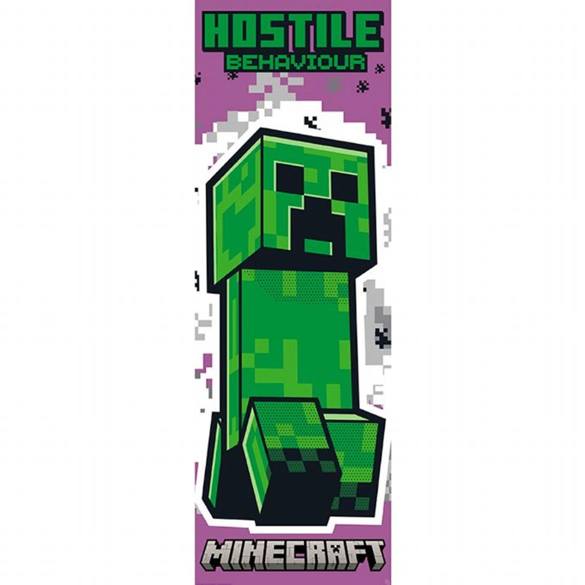 Minecraft Dørplakat 53x158 cm